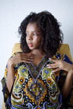 A very cute black girl