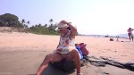 No Panties On The Beach