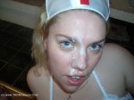 Nurse Barby Gets Spunked On Pt2